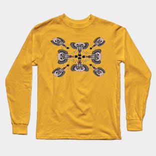 Warped Elephunk Long Sleeve T-Shirt